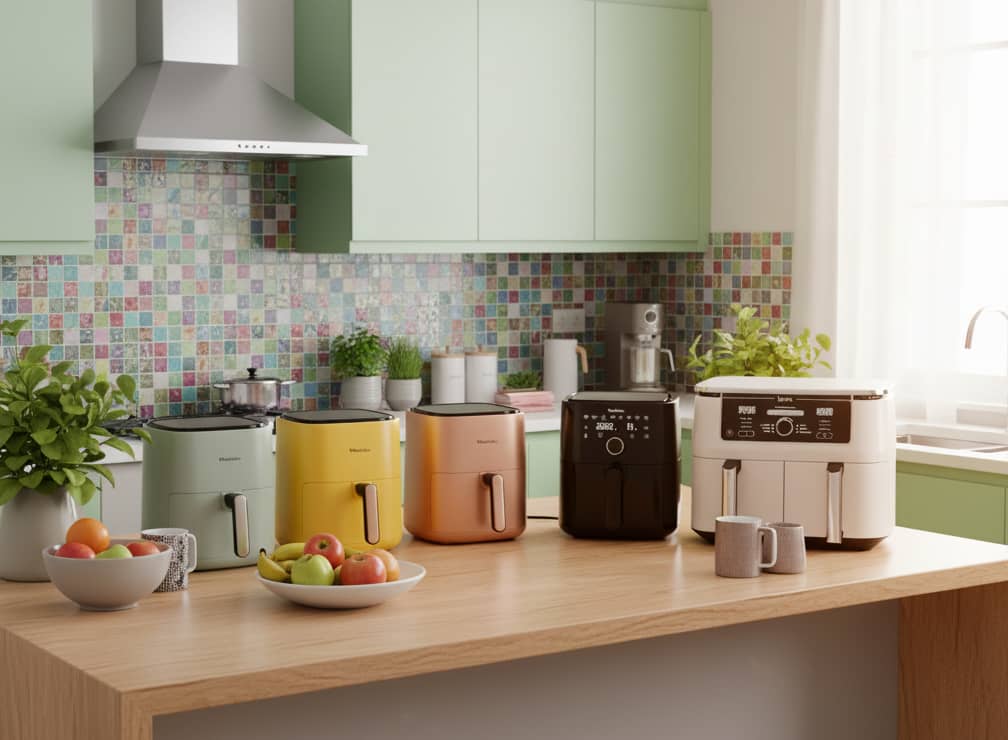 Airfryer dans une cuisine moderne
