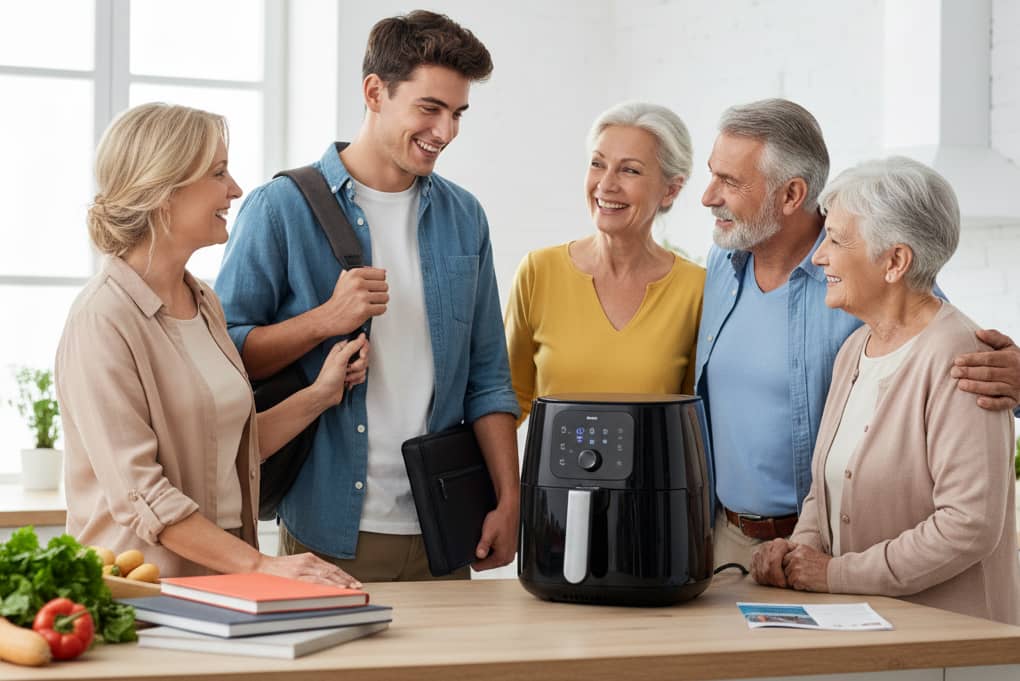 Parents, grands-parents : Offrez le cadeau utile de la rentrée à votre étudiant – Airfryer Philips Série 2000 6.2L