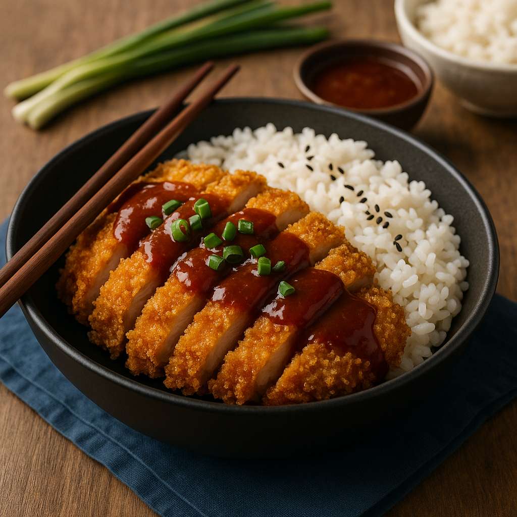 Poulet Katsu croustillant à l'Airfryer