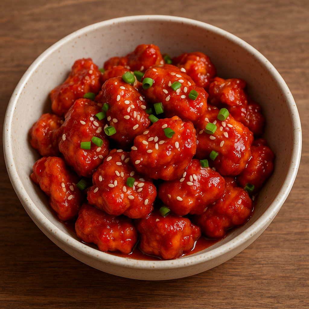 Poulet frit coréen à l’Airfryer – Croustillant et épicé en 20 minutes