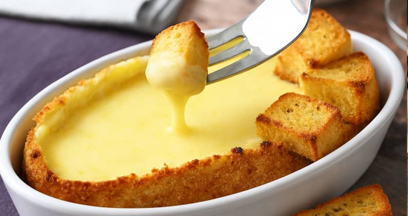 Fromage Caprice des Dieux entier pané croustillant à l'airfryer