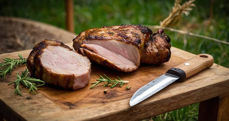 Côtes de porc rôties au airfryer