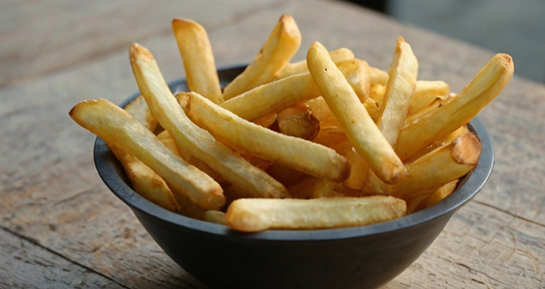 Our best homemade crispy fries