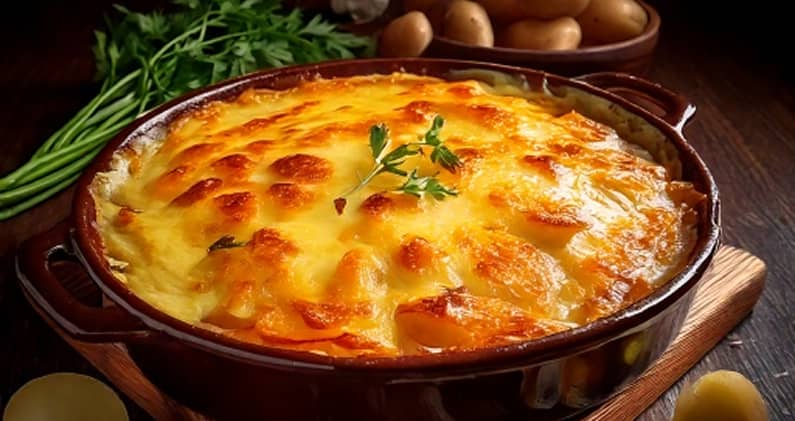 Gratin de pommes de terre au airfryer