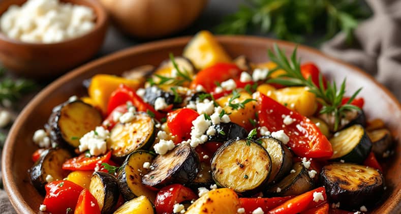 Légumes rôtis au airfryer