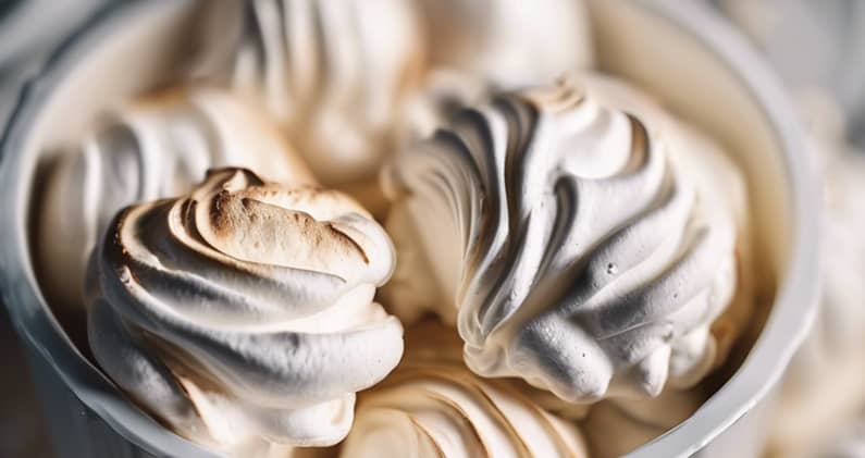Meringue au airfryer