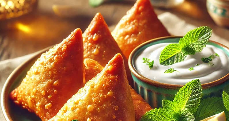 Samoussa au airfryer